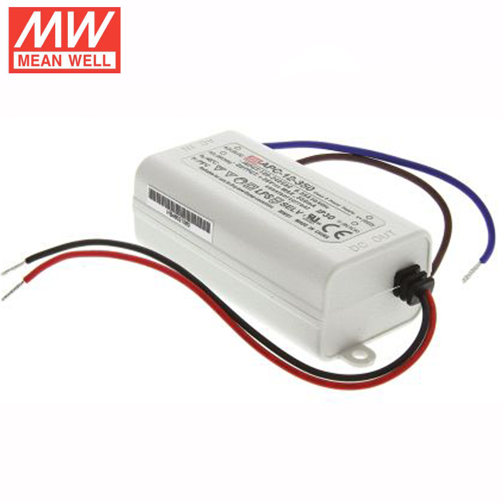 APC-12-350 ; courant constant LED Alimentation 12W 6-36V 350mA ; MeanWell